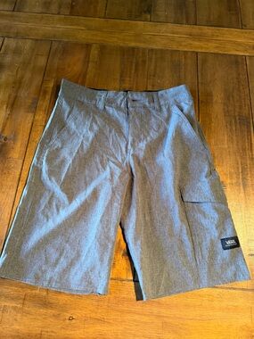 Vans Gray Cargo Kids Shorts